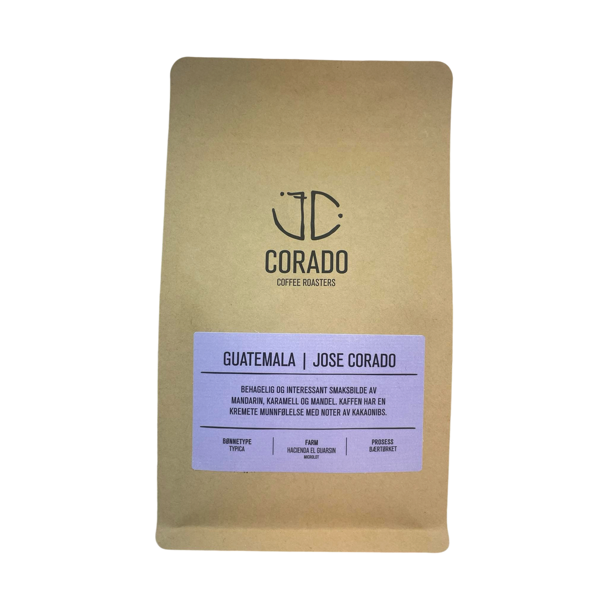 Guatemala - Jose Corado Bærtørket Typica (espresso)