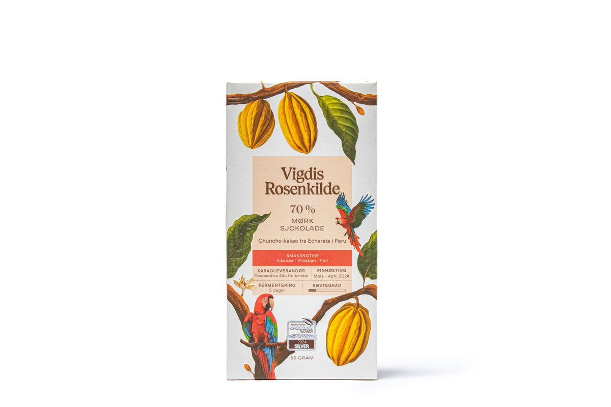Vigdis Rosenkilde 70% Echarate sjokolade